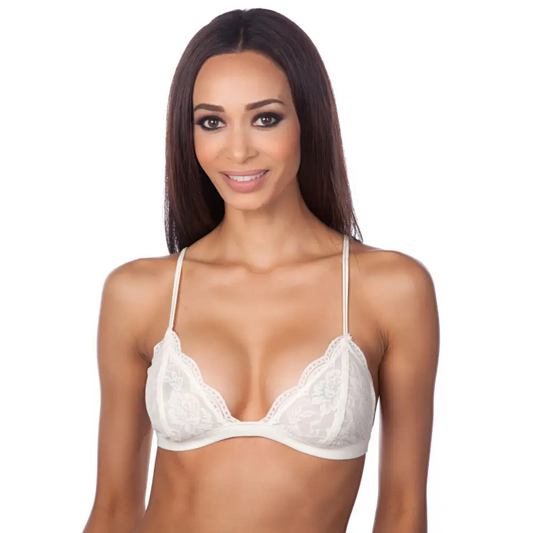 2 Pack soft stretch lace bralette