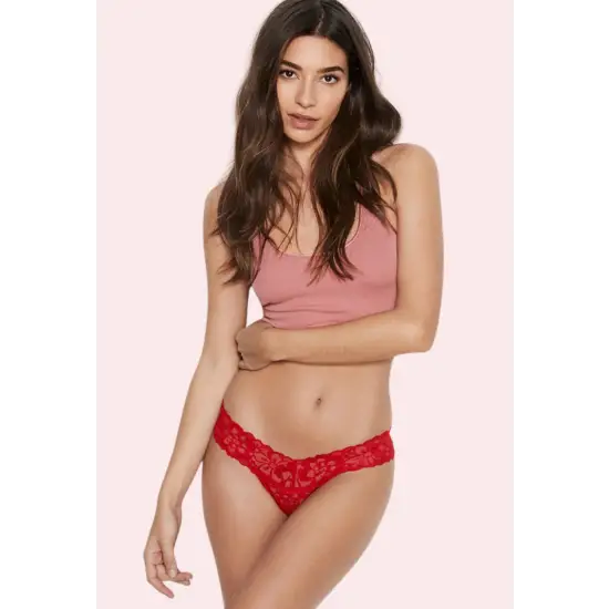 2 pack Stretch lace sexy thong panties