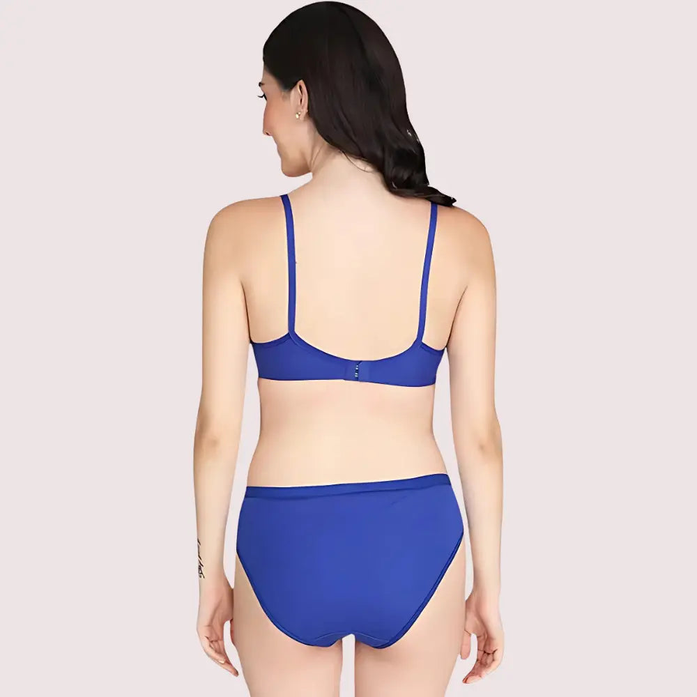 Non-Padded Bra Panty Set for Women (2 pack) Snazzyway