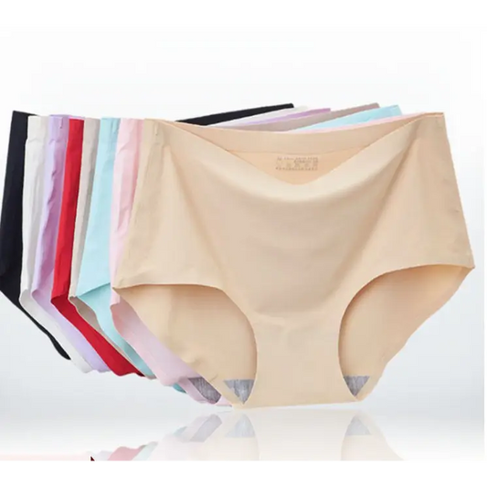 3 Pack luxury laser cut seamless panties