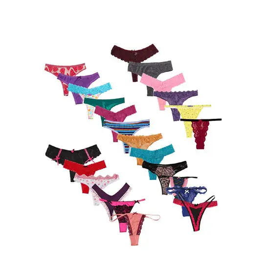 5 pack sexy thong Variety Pack