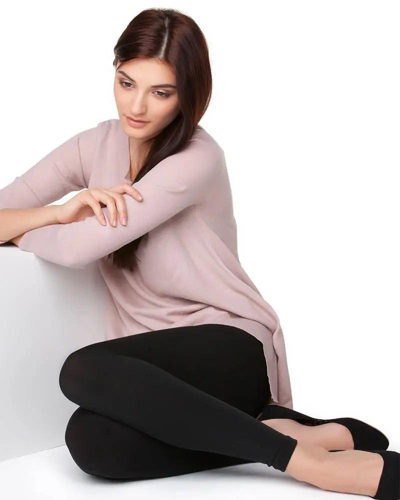 Varicel Energy Active Full Support Black Pantyhose(70 Denier) Snazzyway