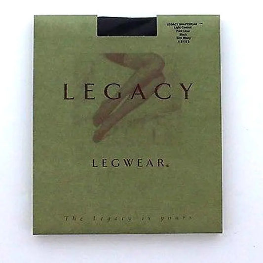 Legacy Legwear Microfiber Control Top Brown Tights Snazzyway