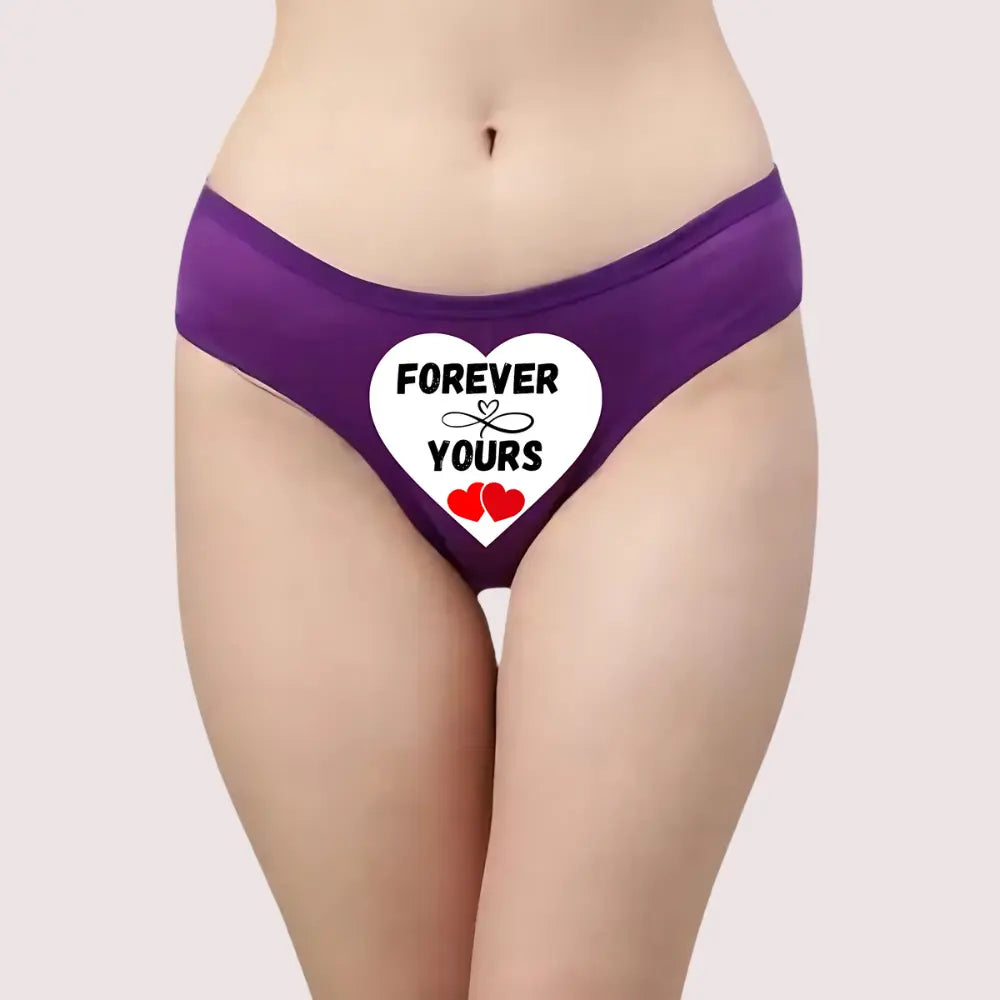 Personalized Allure Forever Yours Surprise Panty Snazzyway