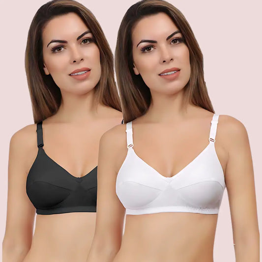 Clearance sale Pack of 10 cotton summer bras Snazzyway