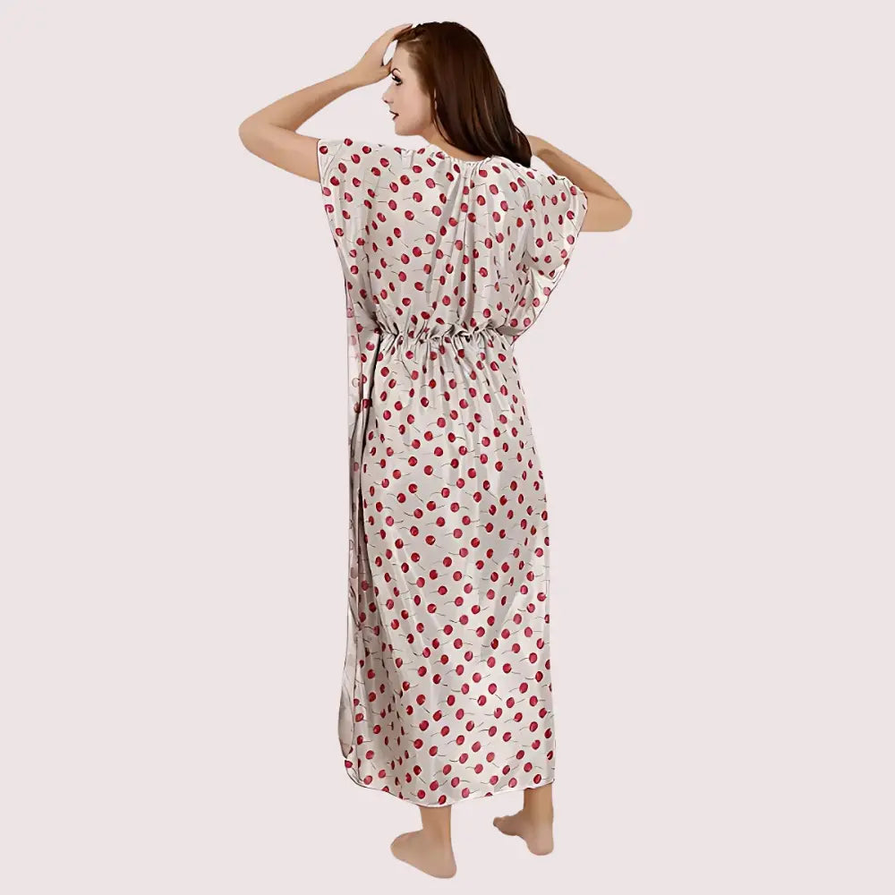 Luxurious Satin Maxi Sleepwear for Women Snazzyway