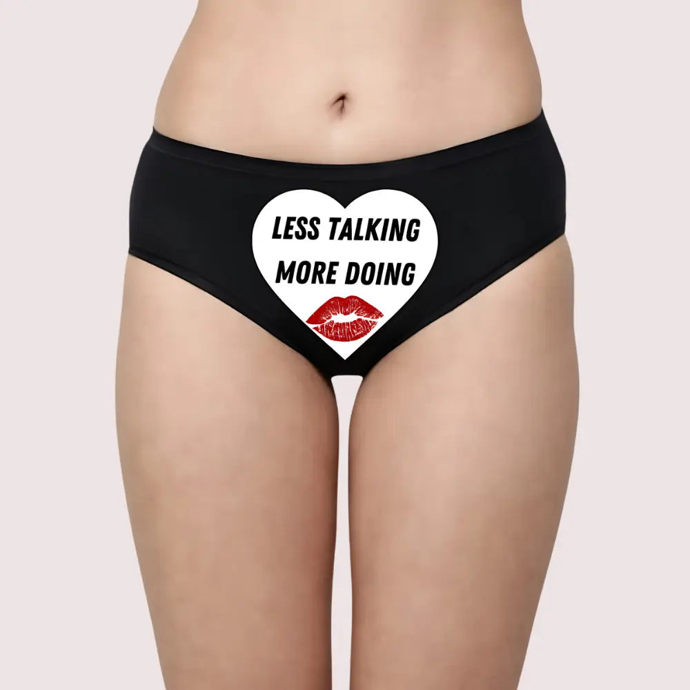 Sensual Custom Text Get Things Done Panty Snazzyway