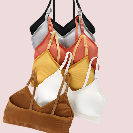 Medium impact padded sports bra pack of 2