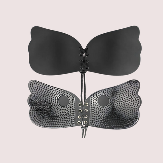"Solid" Non-Wired Padded Stick-On Push-Up Bra