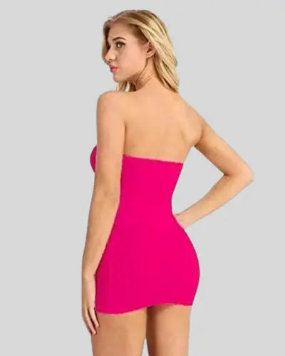 Flirty Allure Women's Mini Babydoll Dress Snazzyway