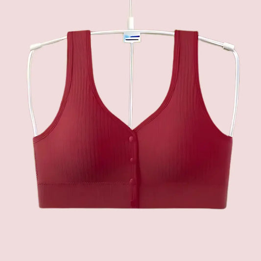Push & Go β Front Open Sports Bra Snazzyway