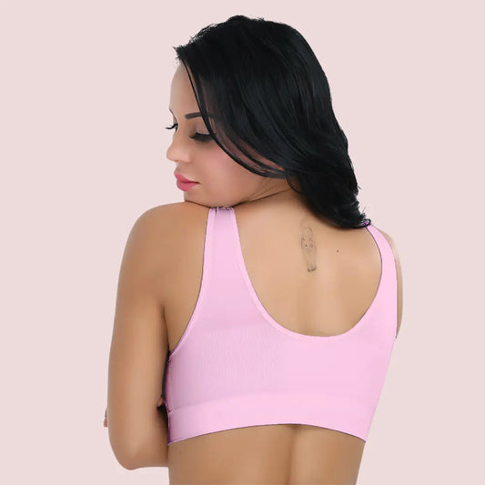 5 pack medium impact Comfort Sports Bras Snazzyway