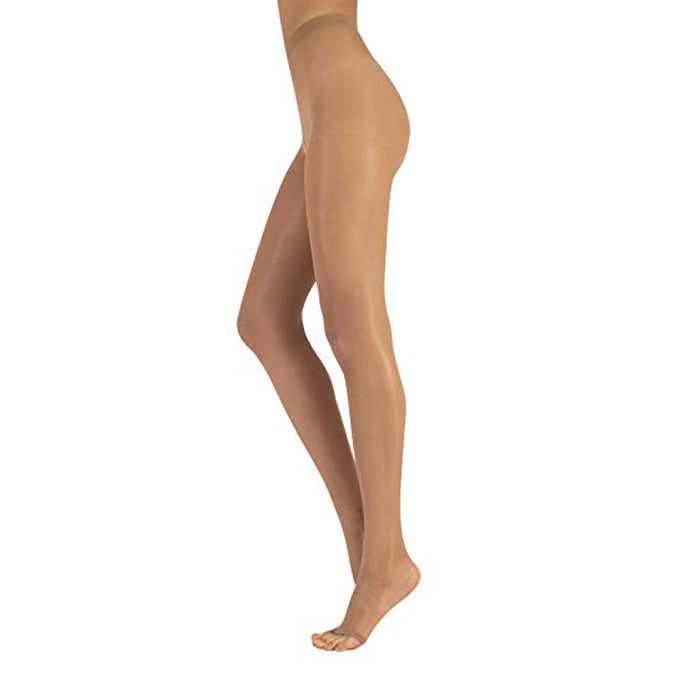 Beige Unisex Open Toe Pantyhose - Brown / One Size