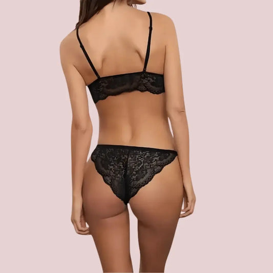 Bliss Veil Bralette & Brazilian - Boldlior