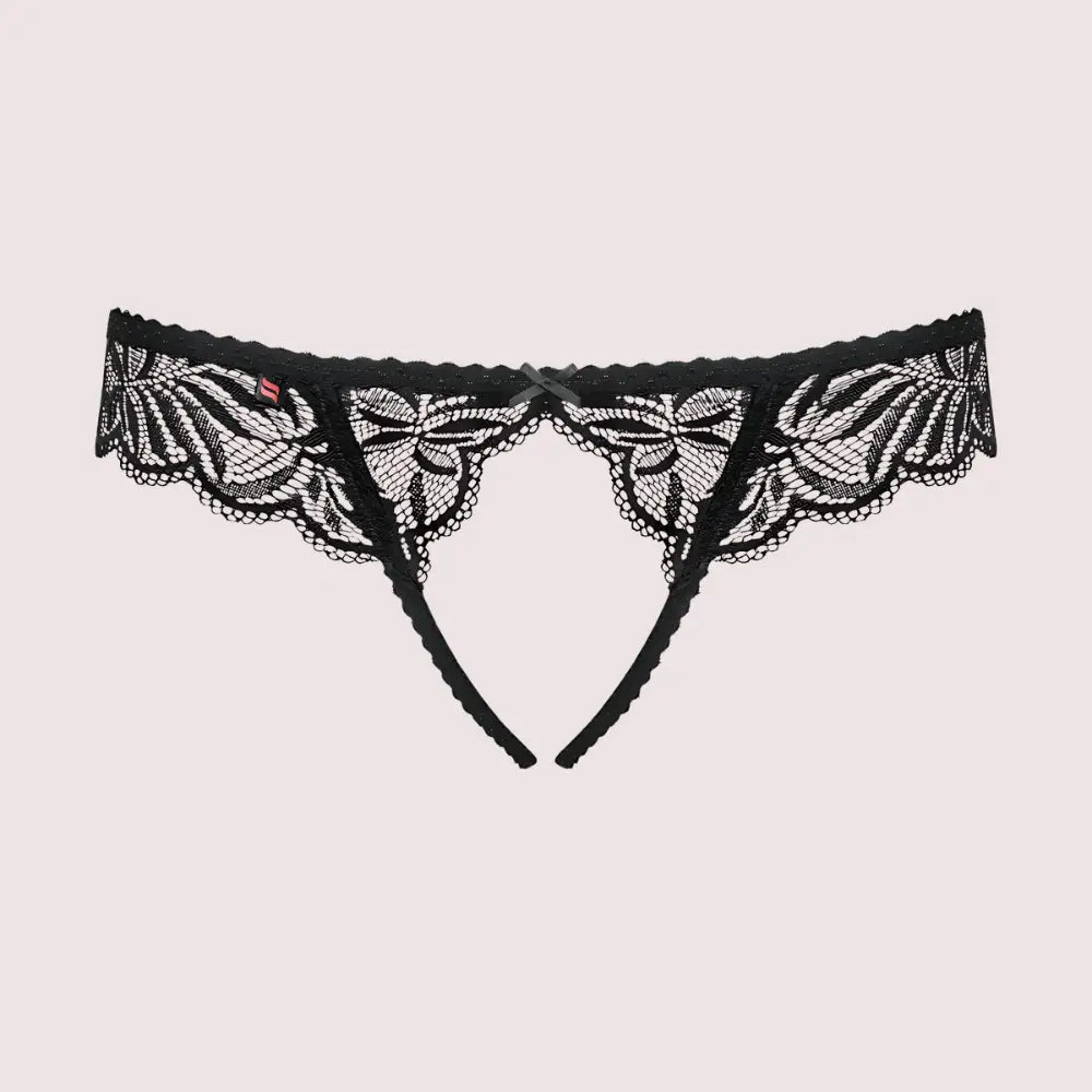 Crotchless Thong Open Fanatical Lingerie
