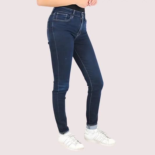 Elegant Women’s Skinny Fit Slim Denim Pants