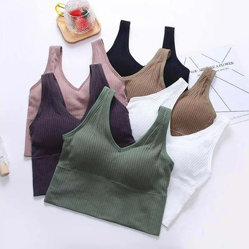 High impact padded longline sports bra (2 Pack)
