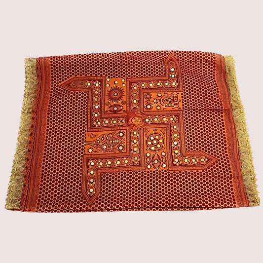 Fashion & Heritage Women’s Solid Cotton Pichora – Elegant Dupatta