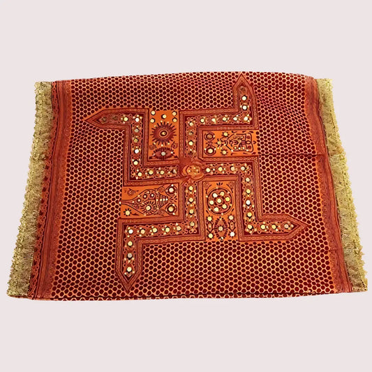 Fashion & Heritage Women’s Solid Cotton Pichora – Elegant Dupatta Snazzyway