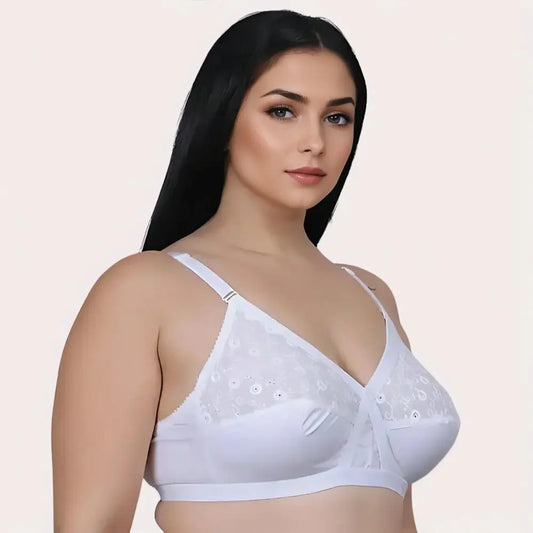 FD BreezyFit Plus Bra β Sweat-Free Support All Day Snazzyway