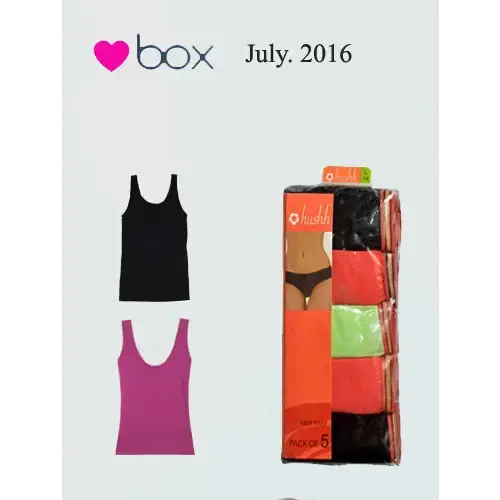 Love Box Ultimate Lingerie Subscription Box July 2016