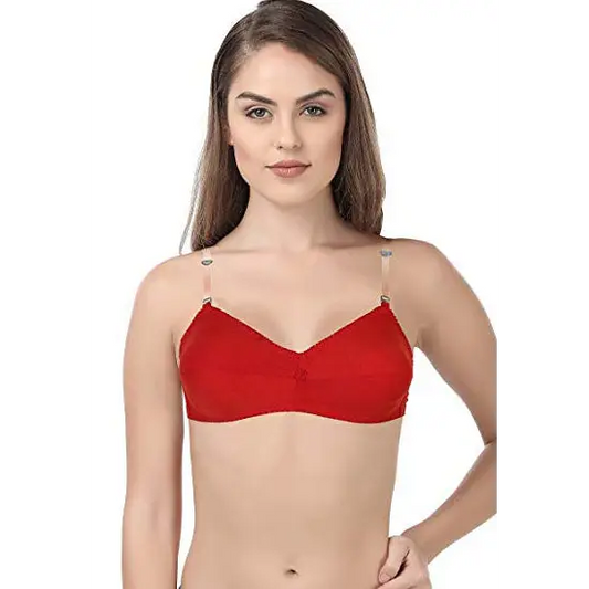 Love Me Mixed Invisible Strap Bra (Pk Of 2)