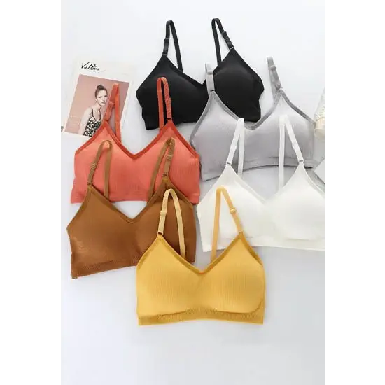 Medium impact padded sports bra pack of 2