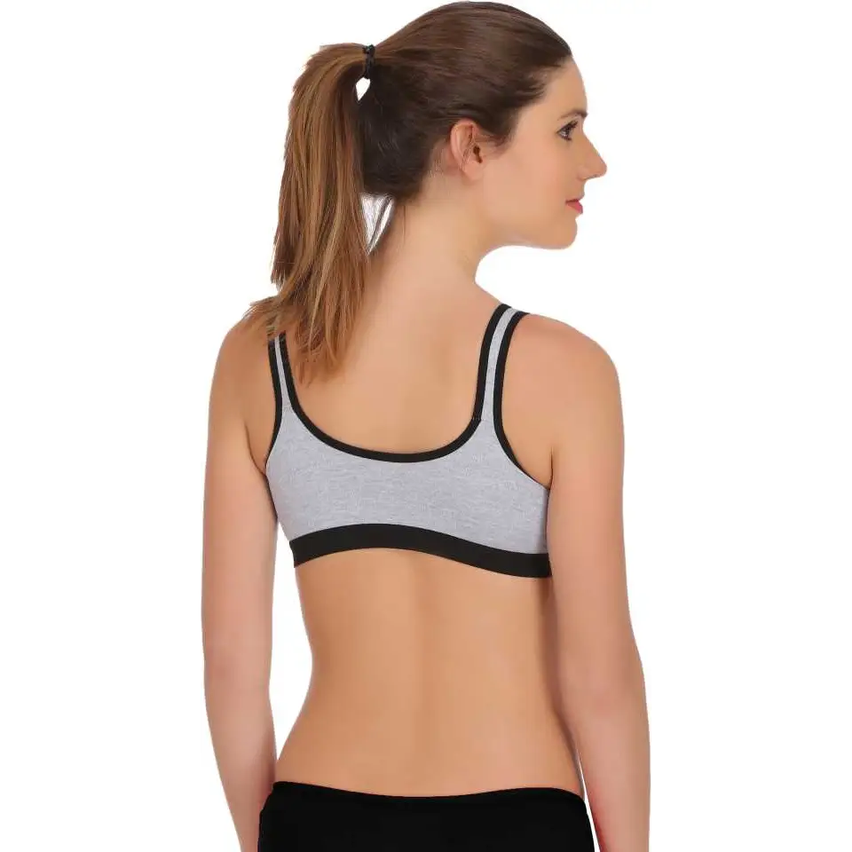 ’Non’ padded medium impact Sports bra (2 Pack)
