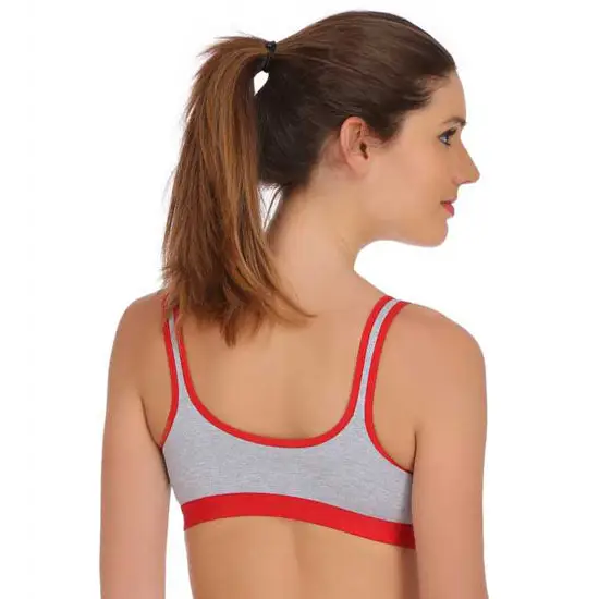 ’Non’ padded medium impact Sports bra (2 Pack)