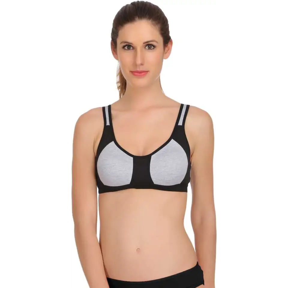 ’Non’ padded medium impact Sports bra (2 Pack)