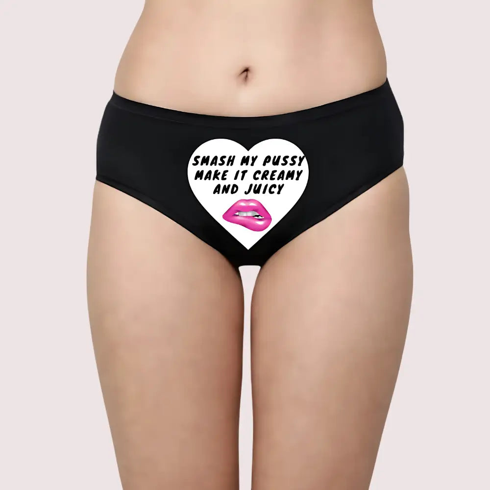 ’Personalized Love Note Naughty Panty