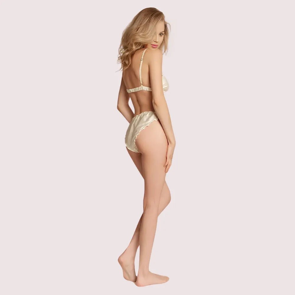 Premium Pure Silk Bra Set for Daily Wear - Boldlior