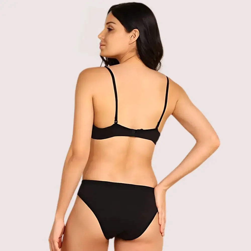 Breathable Cotton Lingerie Set for Her (2 pack) Snazzyway