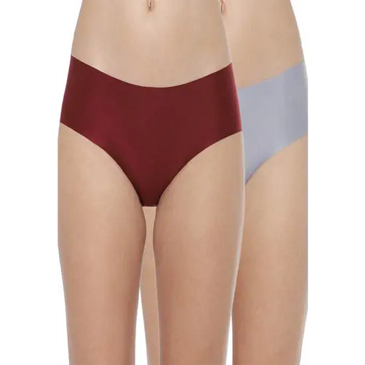 Sexy Plain Pack Of 2 Bikini Panties
