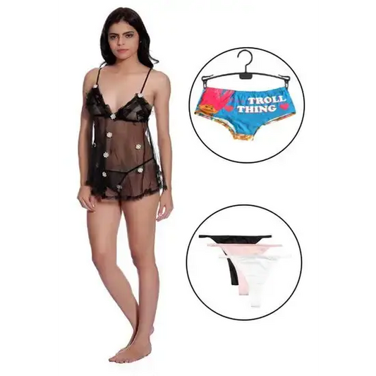 Sexy & Romantic Lingerie First Night Gift Pack