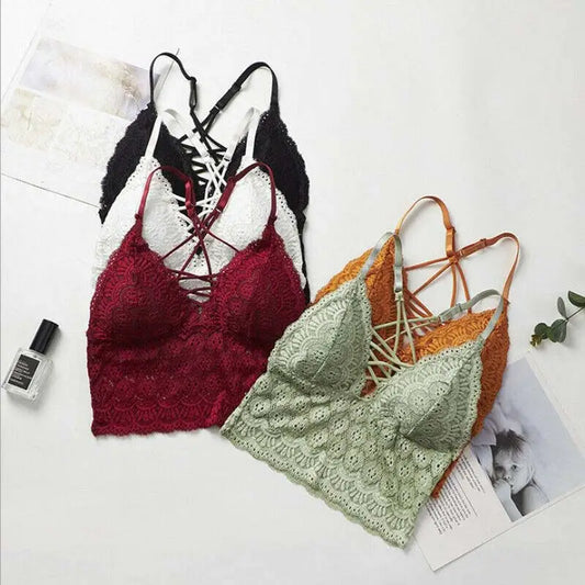 Soft Lace luxury longline bralette (2 Pack)