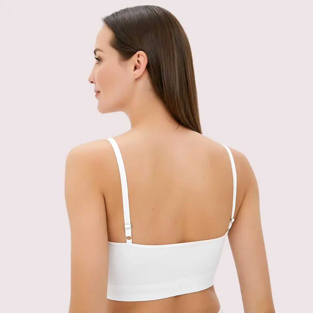 3-Pack Stylish Stretchable Sports Bras for Girls Snazzyway