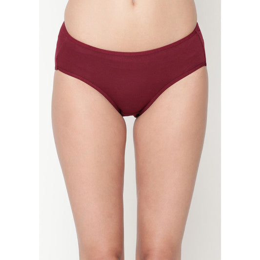 Comfy Snazzy Way Women's Best Fitting Plus Size Maroon Cotton Panties(Pkt of 2)
