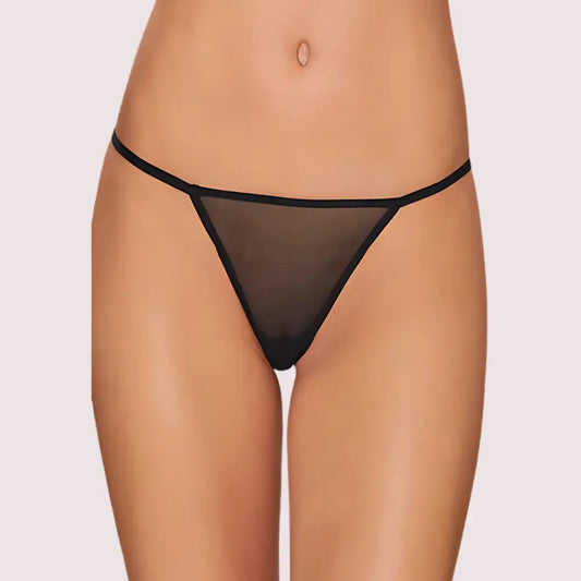 Ladies Delicate Pk Of 2 See Through G-Strings Snazzyway