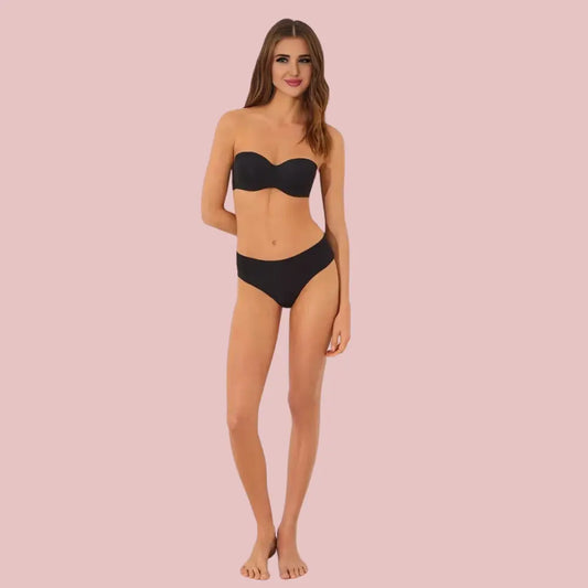 Sculpt & Smooth β Demi Bra & Seamless Panty Set Snazzyway