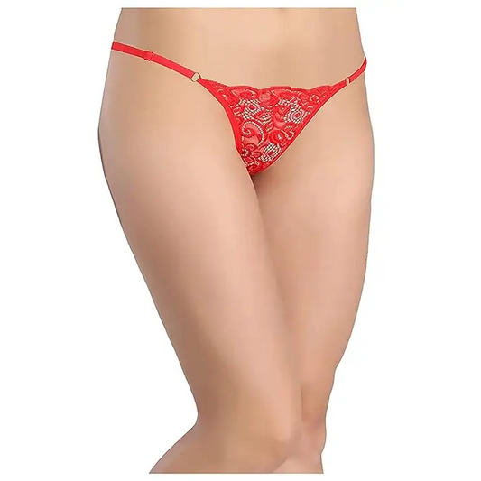 Women’s Lace G-String Set - Pack of 4