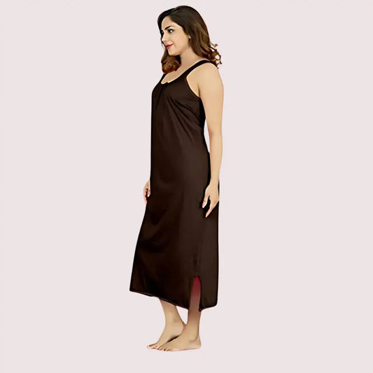 Women’s Long Cotton Nightgown Slip