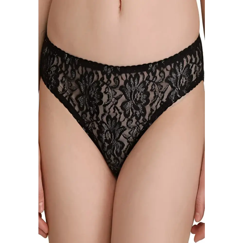 Women’s Low Waist Lace Panty Trio - Pack of 3