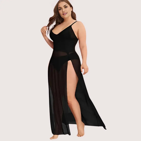 Moonlit Temptation Sheer Nightgown Snazzyway
