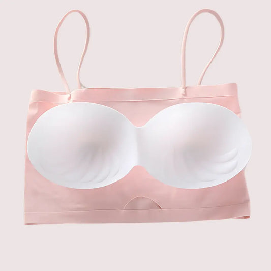 2 Pack Seamless padded crop top bra Snazzyway