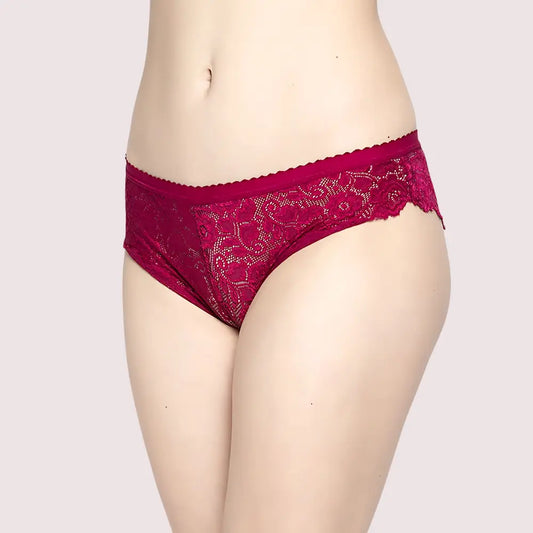 Beautiful Lace Hot Bikini Panty (Pk of 2) Snazzyway