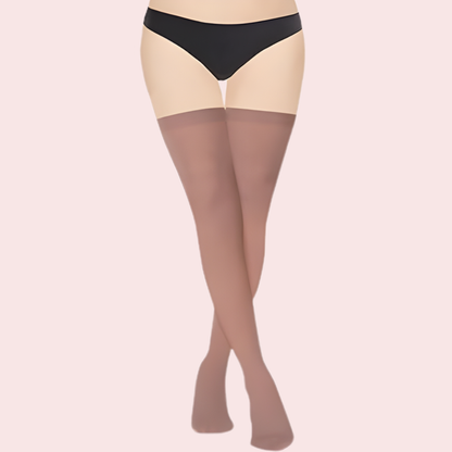 Classic Sheer Stockings – Pack of 2 (Grey & Nude Shades)