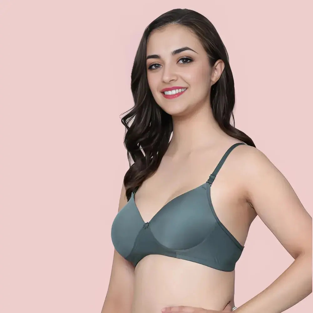 Bliss Wear Non-Wired Padded Bra Essentials – 6 Pack Snazzyway