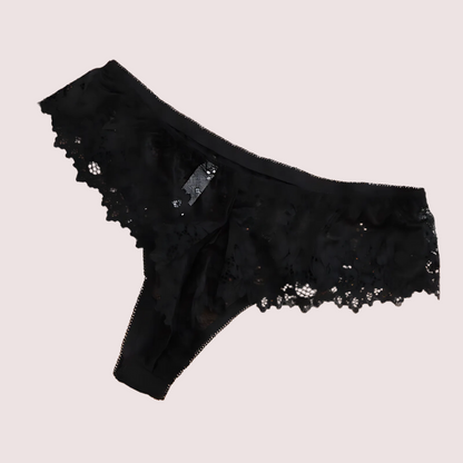 Pack (of 3) Women Floral Lace Thong Underwear