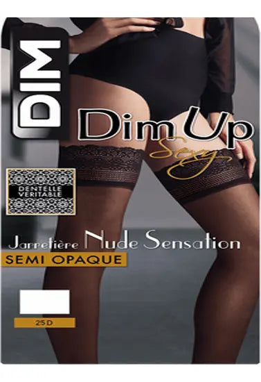 Dim Up Diam's Black Women Satiny Sheer Stockings Snazzyway